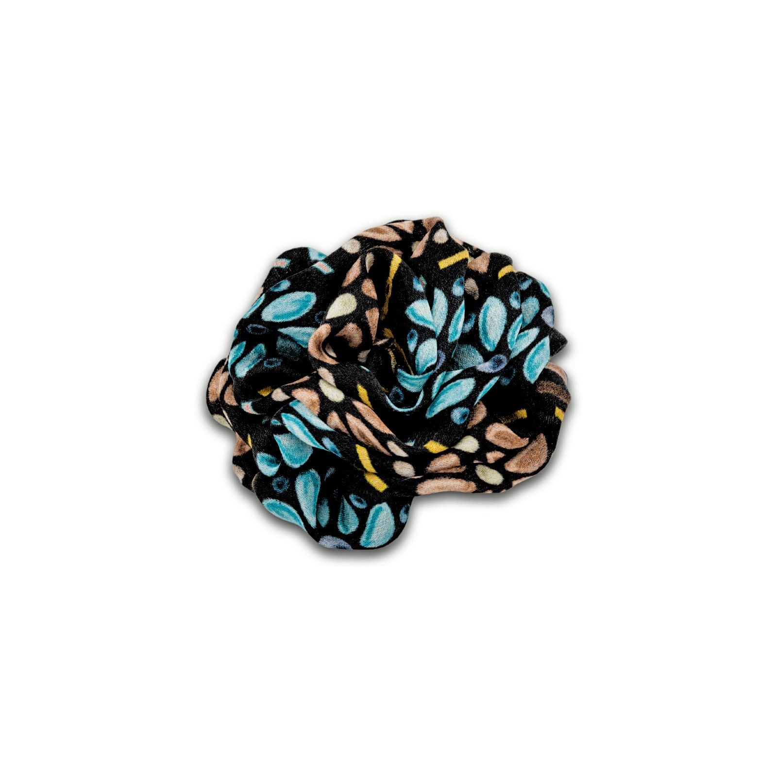 MyBoutonniere | Floral Multi Colours Geometric Print Silk Small