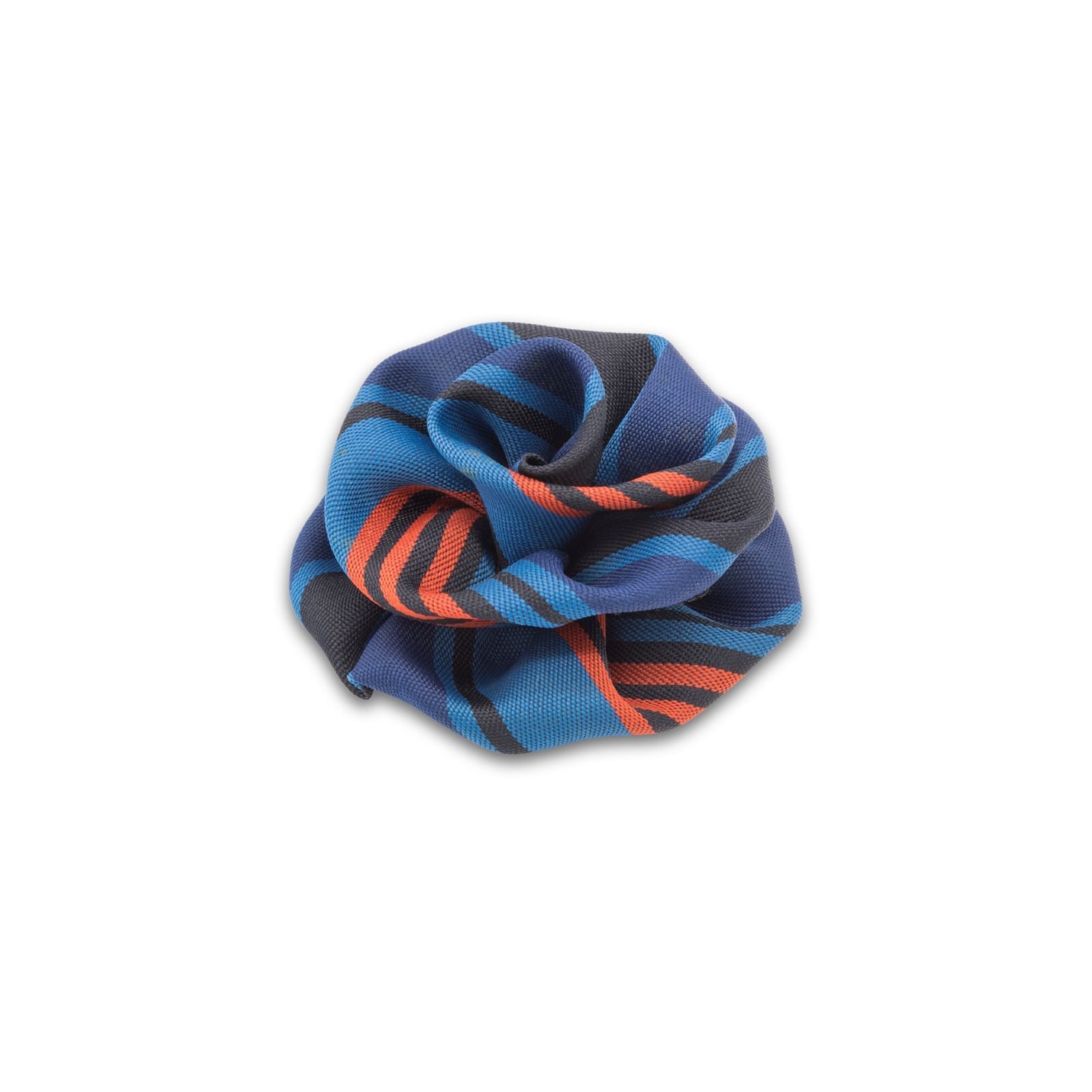 MyBoutonniere | Multi Stripe Regimental Print Vintage Silk Small