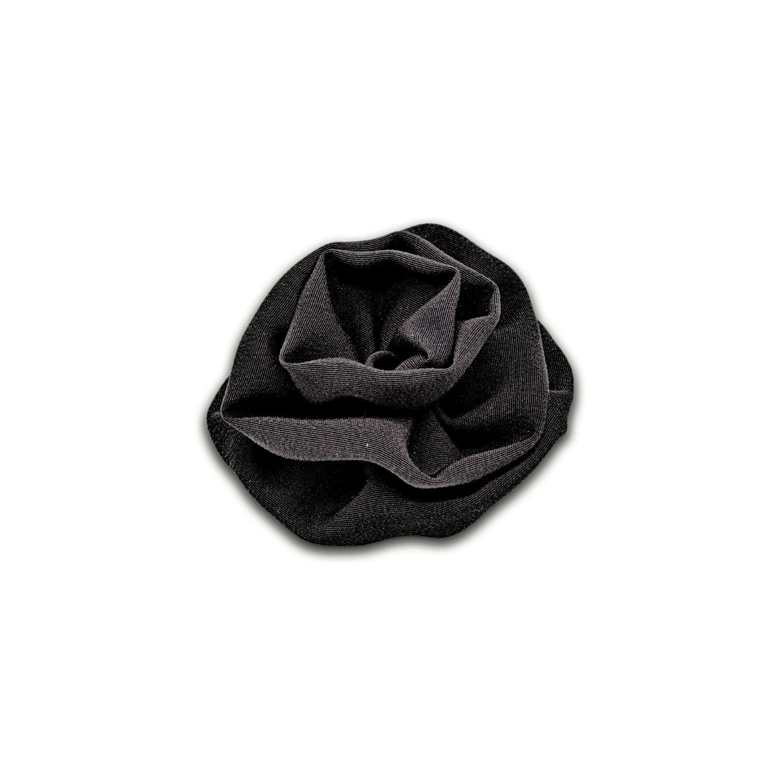 MyBoutonniere | Matt Black Silk Small