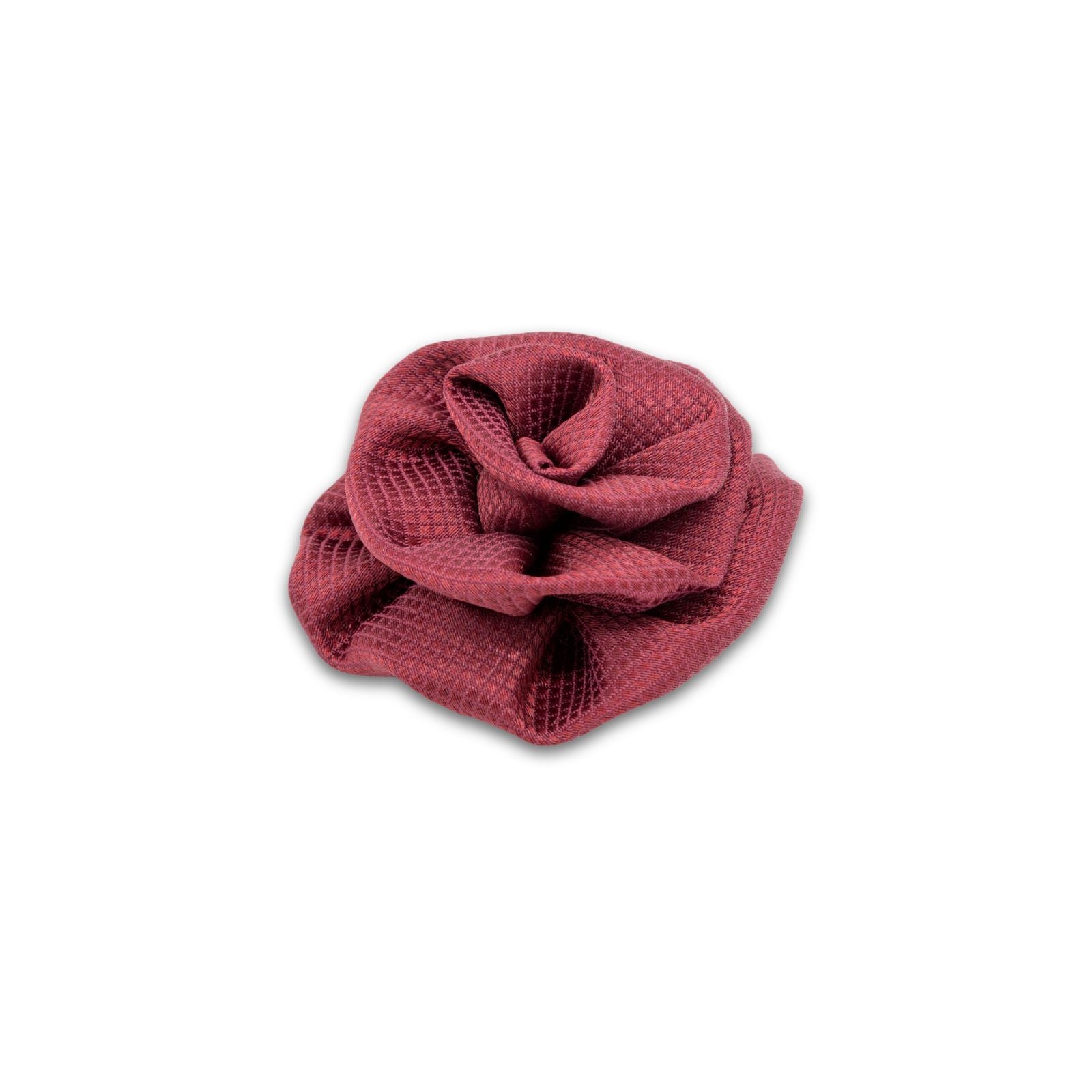 MyBoutonniere | Bordeaux Damask Vintage Silk Small