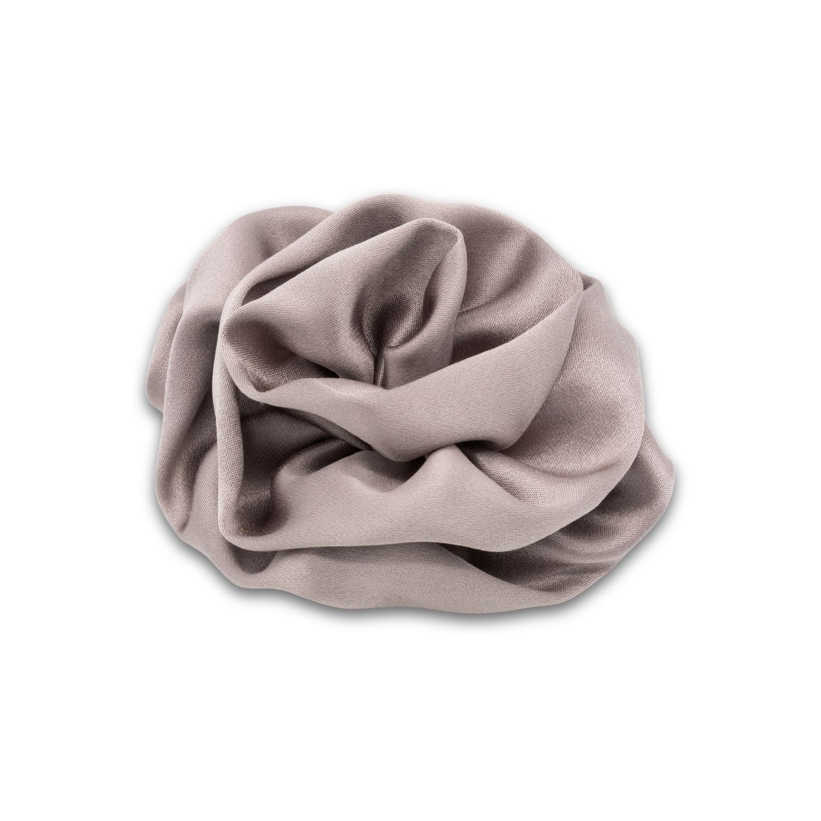 MyBoutonniere | Mink Grey Satin Silk Large