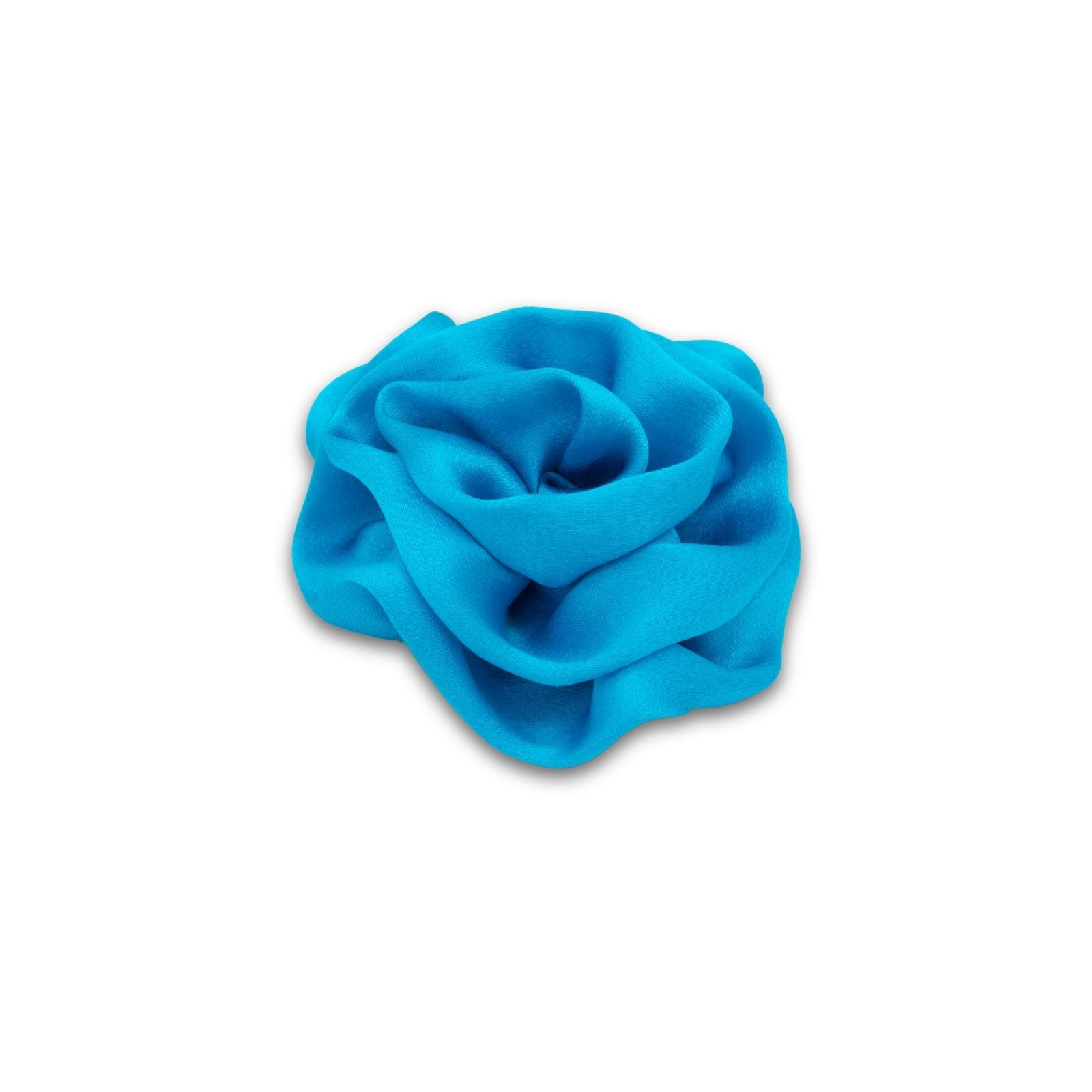 MyBoutonniere | Cerulean Blue Satin Silk Small