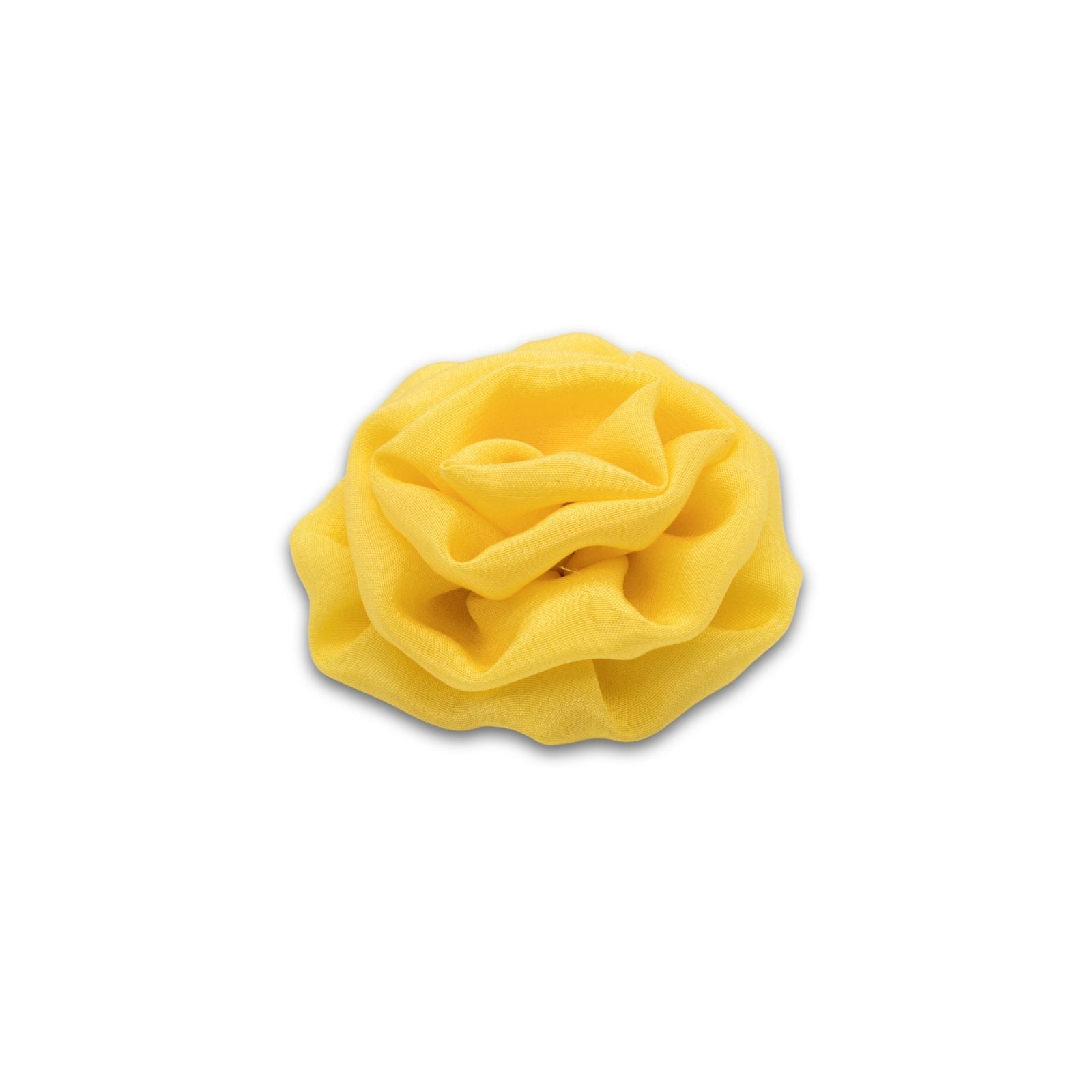 MyBoutonniere | Yellow Silk Crepe de Chine Silk Small