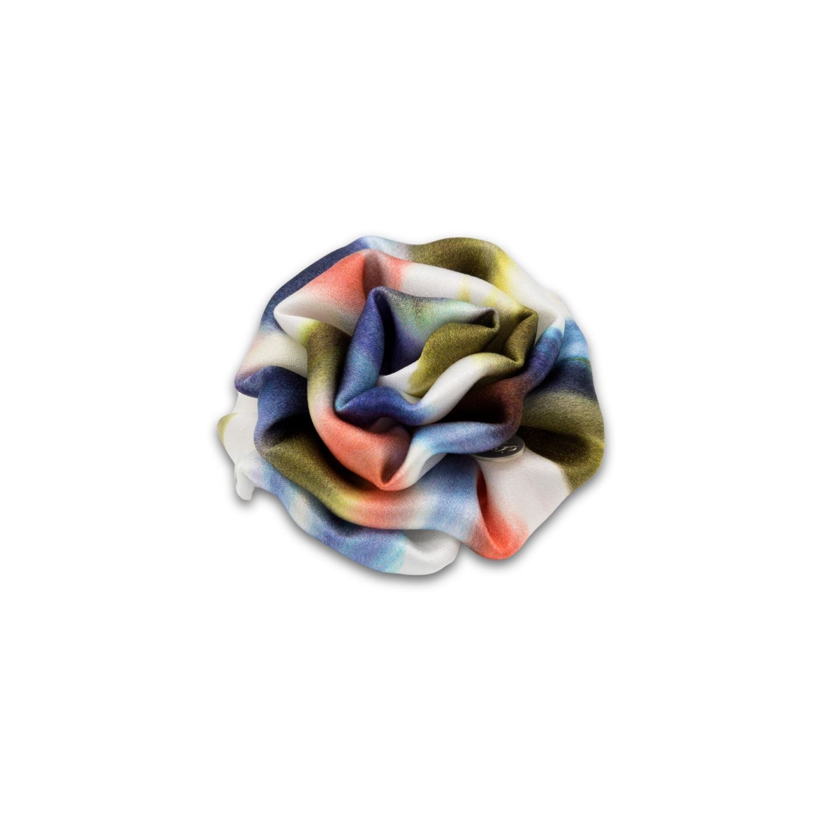 MyBoutonniere | Multi Coloured Blue Printed Cotton Small