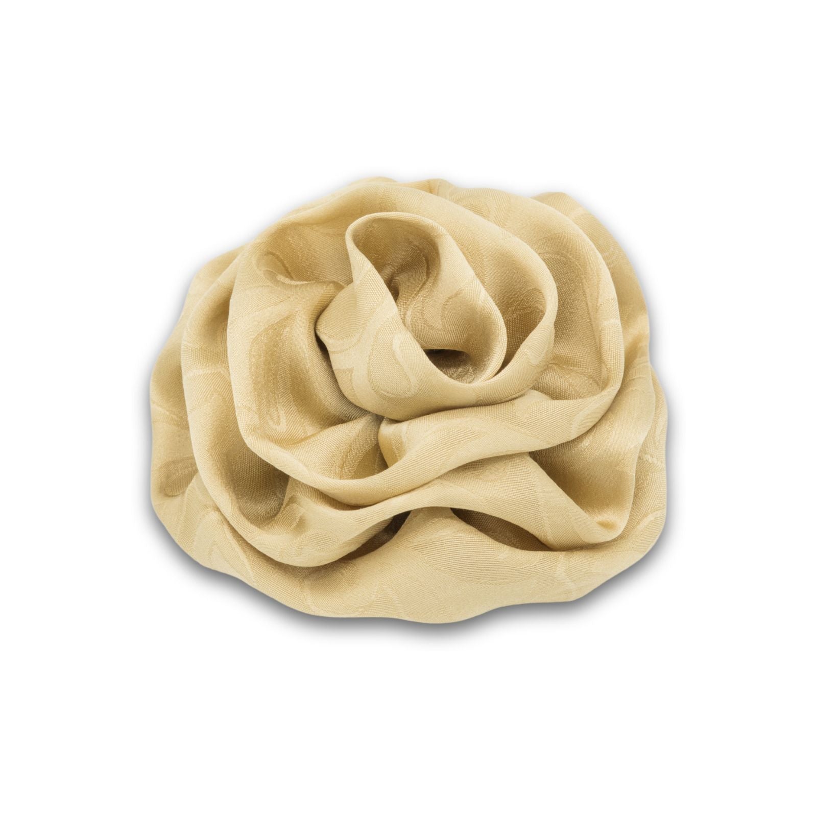 MyBoutonniere | Gold Damask Silk Large