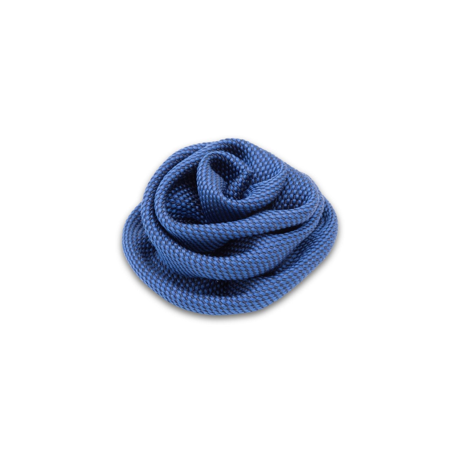 MyBoutonniere | Cobalt Blue Jacquard Print Vintage Silk Small