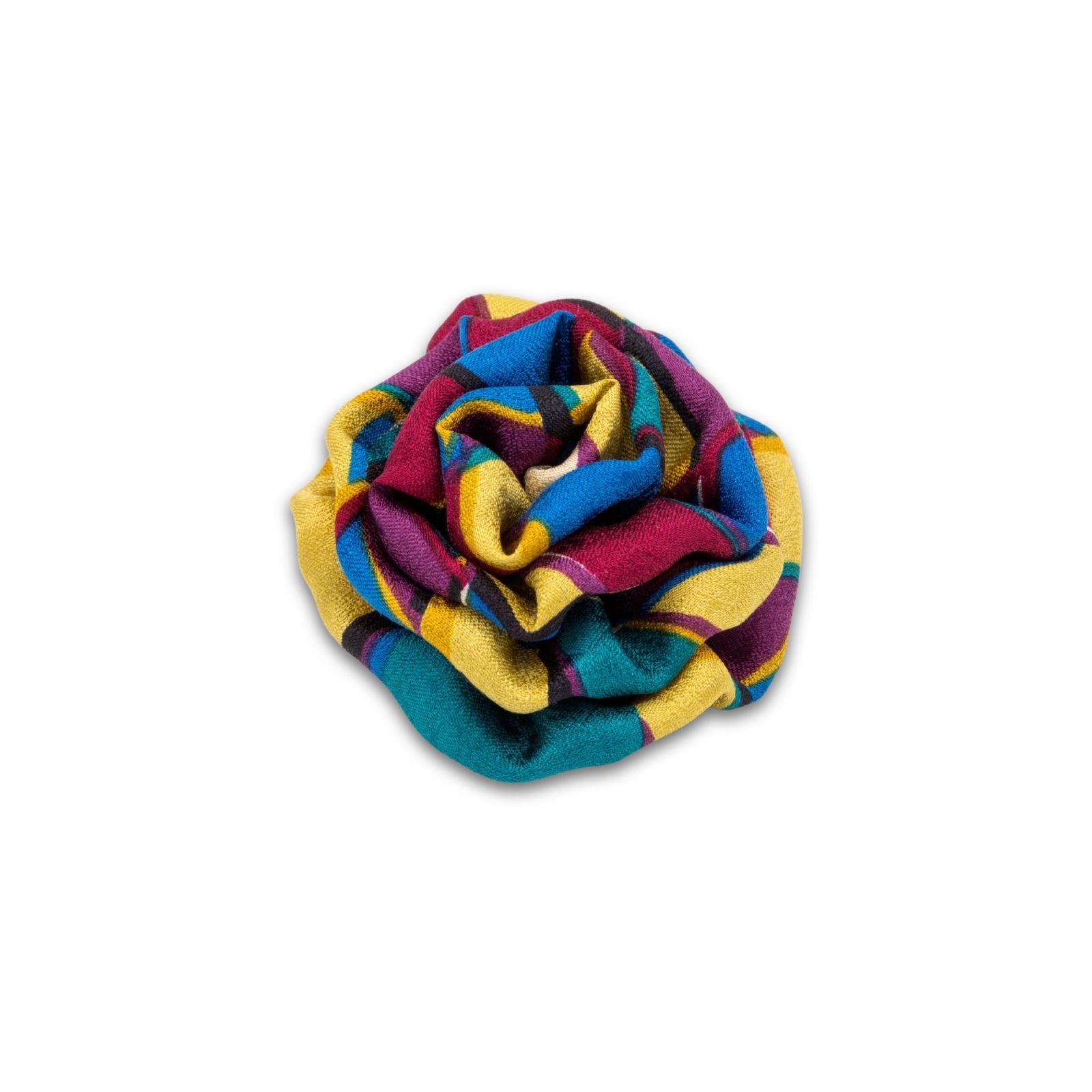 MyBoutonniere | Carnival Pattern Multi Colours Vintage Silk Small