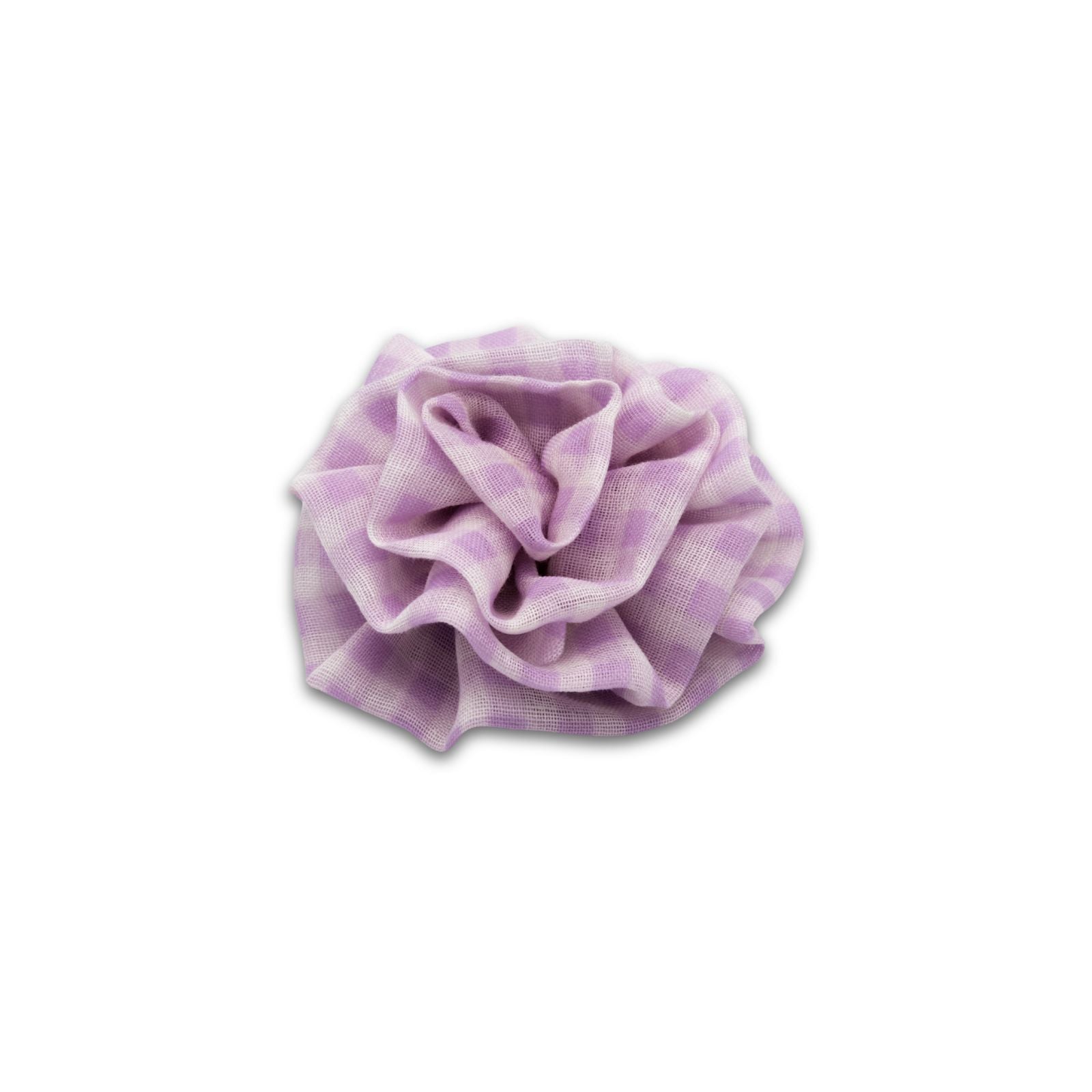MyBoutonniere | Baby Pink/White Gingham Check Wool/Polymide Small